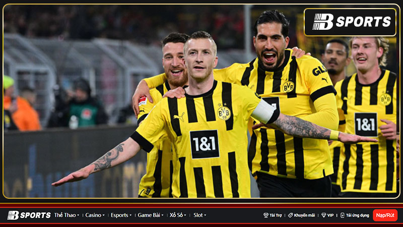 Dortmund tiếp tục tấn công sắc sảo phút 39